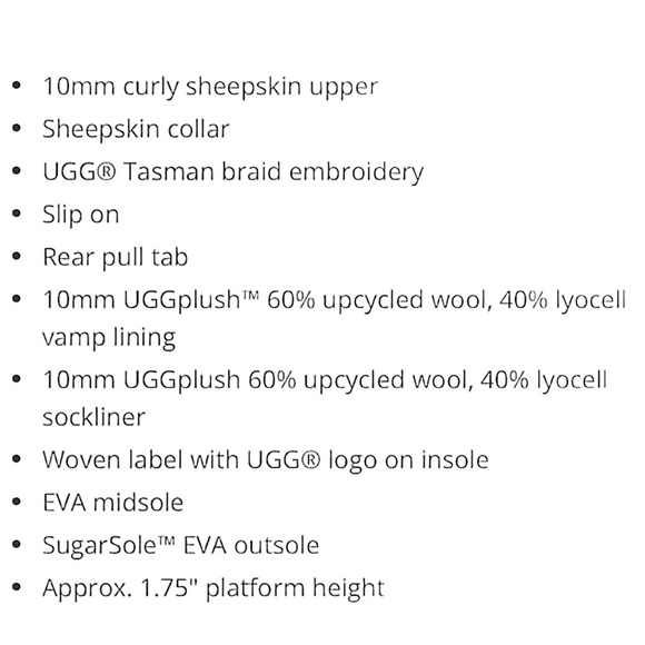 UGG Tazz Ugg Braid Platform - Picture 10 of 14